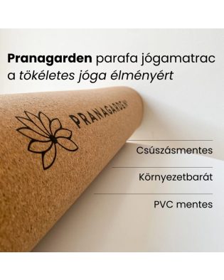   Pranagarden parafa és PVC mentes jógamatrac, környezetbarát