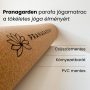 Pranagarden parafa és PVC mentes jógamatrac, környezetbarát