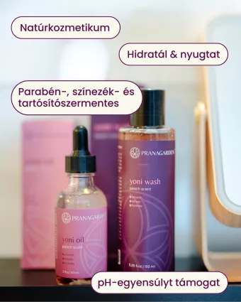 Yoni intim mosakodógél - natúr kozmetikum, 160 ml