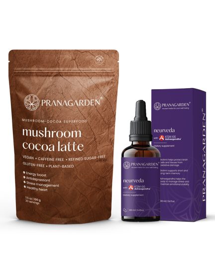 Gyógygomba-kakaó Latte és Neurveda csomag