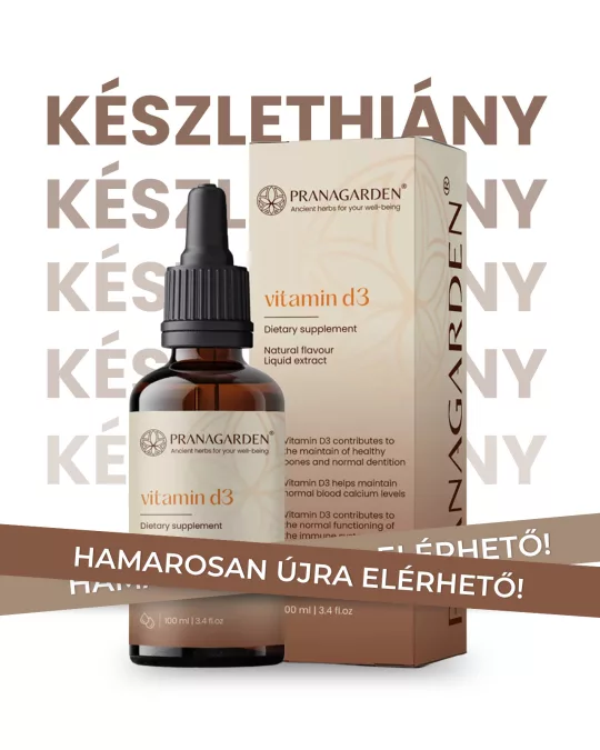 Folyékony D-vitamin cseppek (4000 NI) étrend-kiegészítő 100 ml