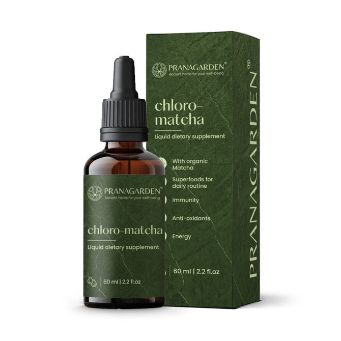 Kloro-matcha folyékony étrend-kiegészítő, 60 ml