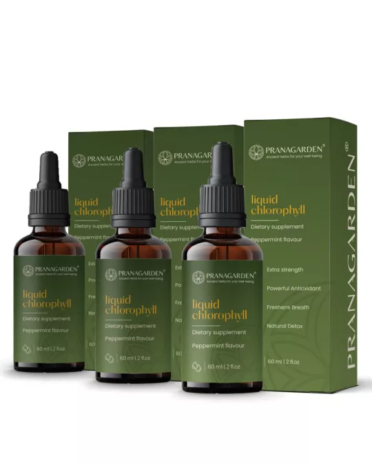 3 db Klorofill - folyékony csepp, 3x60 ml