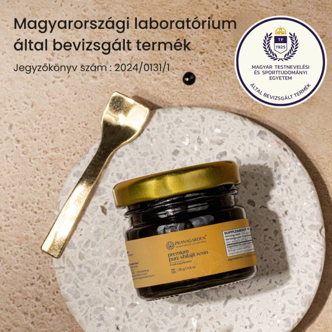 Shilajit - gyógynövény gyanta, 25 g