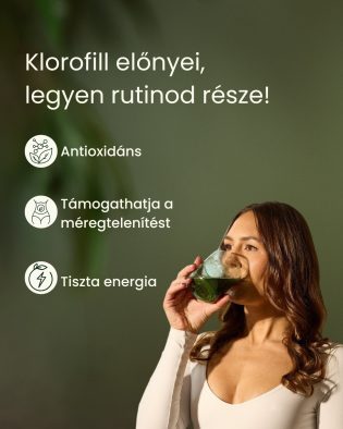 Klorofill - folyékony csepp, 100 ml 