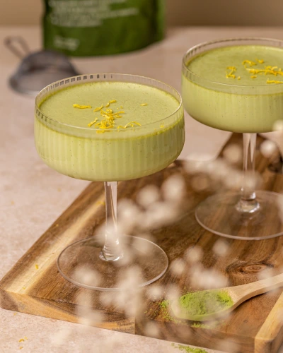 Matcha latte pohárkrém 